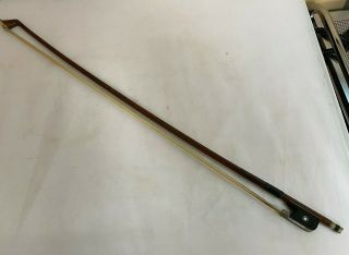 Vintage A.  Schroetter 26 1/2 " Germany Violin Bow Hair Musical Instrument