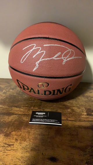 Michael Jordan Autographed Signed Nba Basketball Chicago Bulls Legend