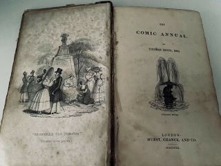 The Comic Annual By Thomas Hood 1st edition 1830 3