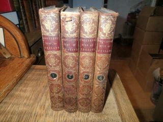 1788 The History Of England From The Revolution 4 Of 5 Vols By T.  Smollett T3