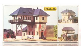 West Germany Vintage Pola 562 Ho Oo Kit - Over Track Signal Box Tower