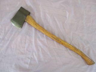 Vintage Early Blacksmith Made Axe With 6 1/4 Inch Wide Head