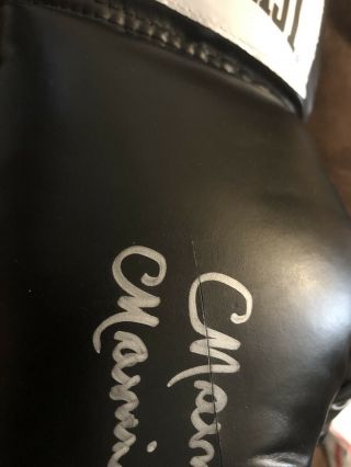 Marvin Hagler Signed Everlast Boxing Glove Guaranteed Tpa Jsa Psa Champ