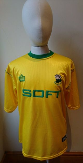 Vintage Barnsley Fc Football Away Shirt 2001/2 (m) Just Like Watching Brazil
