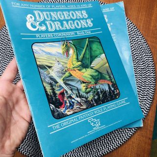 1984 Vintage Dungeons & Dragons Dungeon Masters Companion: Book One & Two TSR 2