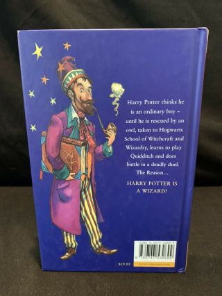 1st Canadian Edition,  6th Print Harry Potter and the Philosopher ' s Stone HC 2