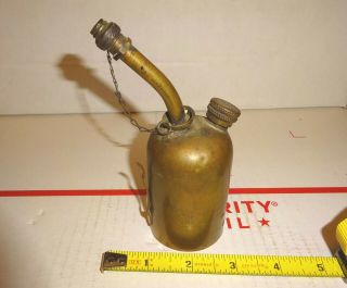 Vintage Primus No.  849 Brass Drip Oil Can Made In Sweden