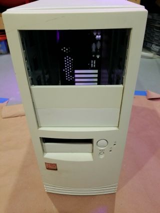 Vintage Atx Pentium Computer Case Tower (1998)