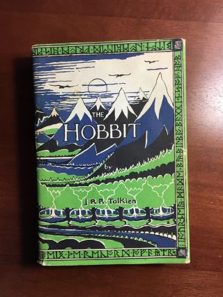 The Hobbit J.  R.  Tolkien Houghton Mifflin 1966.