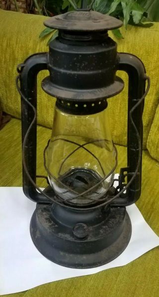 Antique Vintage Dietz Blizzard 2 Kerosene Railroad Lantern Lamp Old Oil