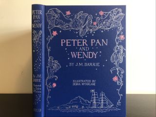 Peter Pan And Wendy J.  M.  Barrie Folio Society Illustrated Slipcase Deluxe