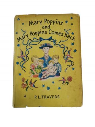 Mary Poppins And Mary Poppins Comes Back Deluxe Edition 1937 P.  L.  Travers