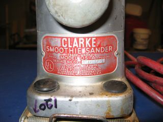 Vintage Clarke Sander The “smoothie” In Good Order For Floor Or Shelving