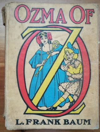 1907 First Edition Ozma Of Oz By L.  Frank Baum