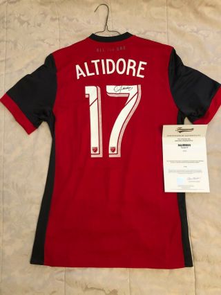Jozy Altidore Signed Authentic Adidas Tfc (toronto Fc) Jersey, .  Size M