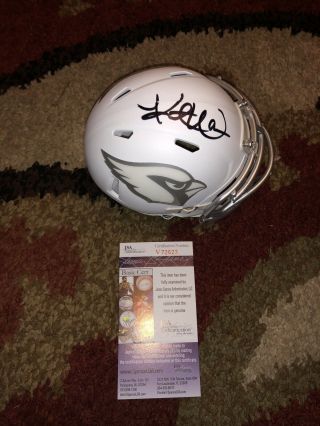 Kurt Warner Signed Arizona Cardinals Ice Mini Helmet Bowl Rare Jsa 2