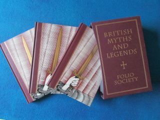 British Myths And Legends - Folio Society - 2004 - 3 Volume Boxset
