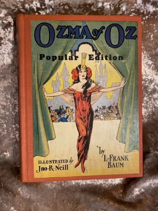 Ozma Of Oz By L Frank Baum Reilly & Lee 1907 Illustrated By John R Neill