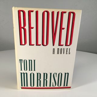 Toni Morrison Beloved (hardcover Dj,  1987) 1st Edition/1st Printing Nobel Winner