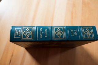 Walter Williams The Rift Easton Press Signed Leather Bound First Edition