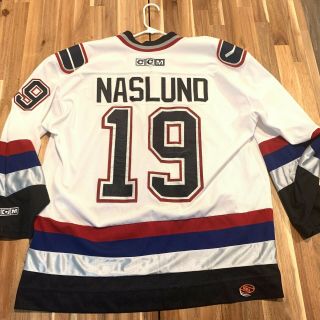 Markus Naslund Signed Autographed Vancouver Canucks Ccm Hockey Jersey Xl