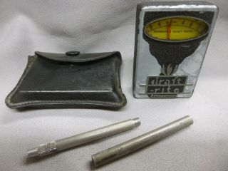 Vintage Bacharach Draft - Rite Pocket Gauge Manometer Chimney Pipe Flues