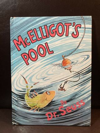 Mcelligot’s Pool Dr.  Seuss Hardcover Vintage Discontinued Banned Oop