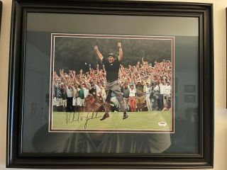 Phil Mickelson Autographed Picture Psa/dna