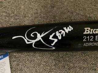 St.  Louis Cardinals Mark McGwire Signed Rawlings Big Stick Bat BAS Autograph 3