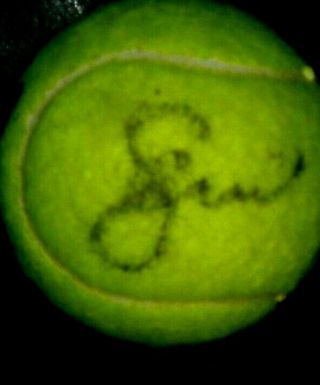 Serena And Venus Williams Autographed Wimbledon Tennis Ball