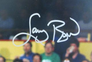 Larry Bird Boston Celtics Signed/Autographed 16x20 Color Photo Beckett 140609 2