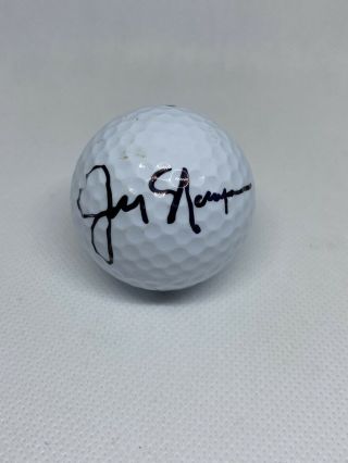 Pga Jack Nicklaus Signed Autographed Golf Ball.