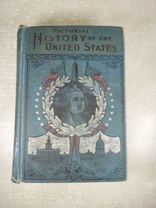 Pictorial History Of The United States James Mccabe 1892 Columbian Edition