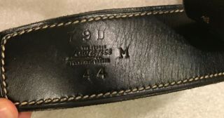 Vintage George Lawrence Portland Oregon Leather Holster And Belt 508 79D 44 M 3