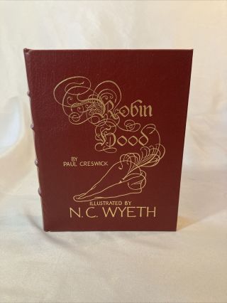 Easton Press Robin Hood By Paul Creswick N C Wyeth Illustrated Va