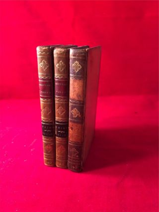 1777 - 97 Early Edition Poetical Matthew Prior Complete 3 Volume Set Bell 