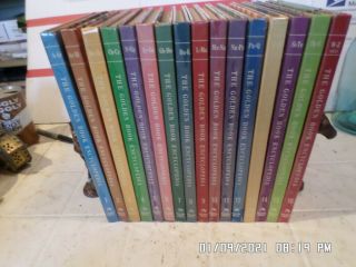 Vintage 1959 The Golden Book Encyclopedias Vols.  1 - 16 3rd Printings And