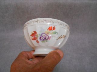 Vintage French Porcelain Cafe Au Lait Bowl / Markings