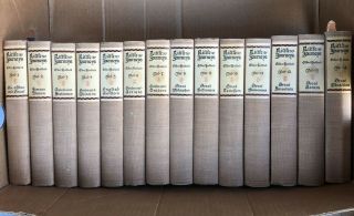 Little Journeys Elbert Hubbard Complete Set 14 Vol 1928 To The Home Of The Great