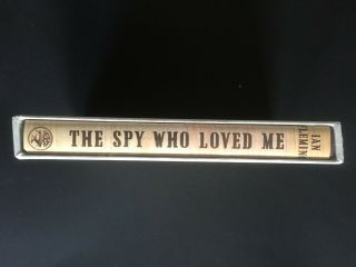 Ian Fleming James Bond Facsimile First Edition THE SPY WHO LOVED ME in slipcase 2