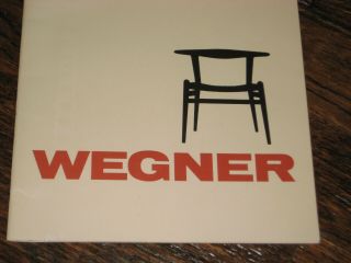 Hans J Wegner Furniture Design Danish Modern Mid Century Modern Brochure Vf Cond