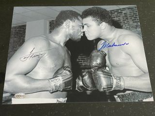 Muhammad Ali Joe Frazier Signed 8x10 Photo With