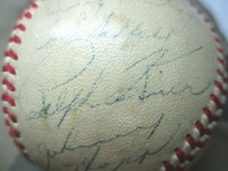 1949 Pittsburgh Pirates Team Signed Baseball With Ralph Kiner