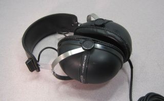 Vintage 1974 Pioneer Se - 205 Headband Headphones 70mm Dynamic Audiophile