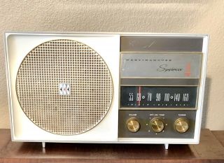 Vintage Westinghouse Symphonaire 66 Radio With Bluetooth.