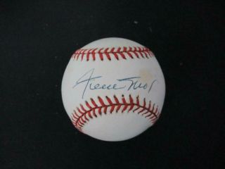 Willie Mays Signed Baseball Autograph Auto Psa/dna Ah44456