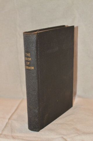 1920 The Book Of Mormon,  1st Double Column By Heber J.  Grant Lds Joseph Smith