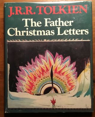 Vg 1976 Hardcover Dj First Edition Jrr Tolkien Father Christmas Letters Hobbit