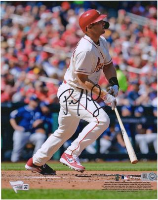 Paul Goldschmidt St.  Louis Cardinals Autographed 8 " X 10 " Hitting Photograph
