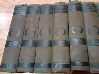 The Complete Of Mark Twain part Volume Book Set Harper & Brothers Edition 2